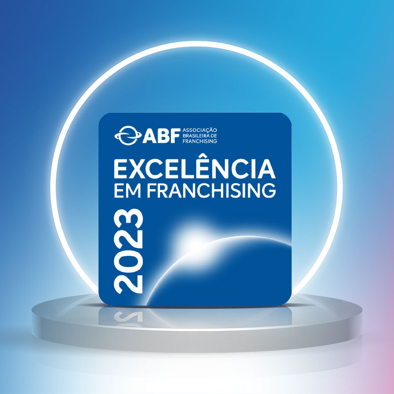 Selo Excelencia em Franchising ABF Opt Oculos