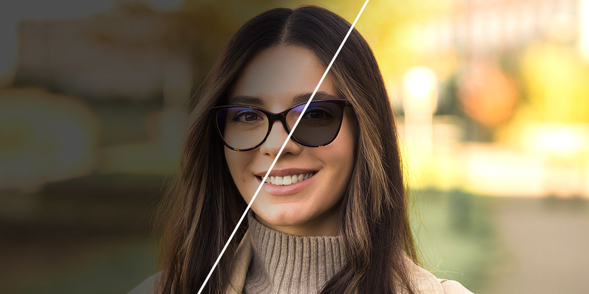 Comparativo de Lentes Fotossensíveis