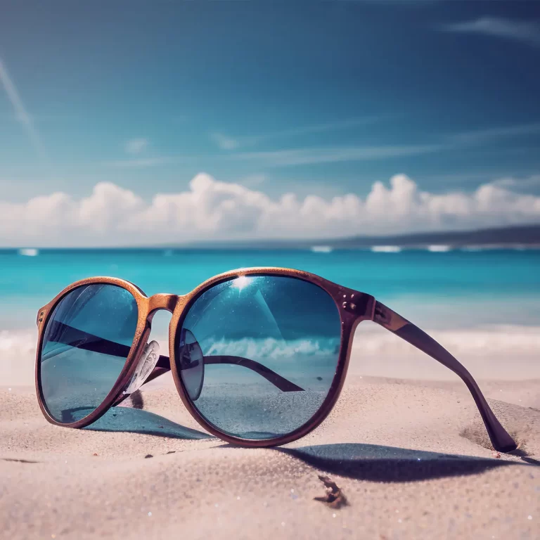 Cuidados com Óculos de Sol na Praia